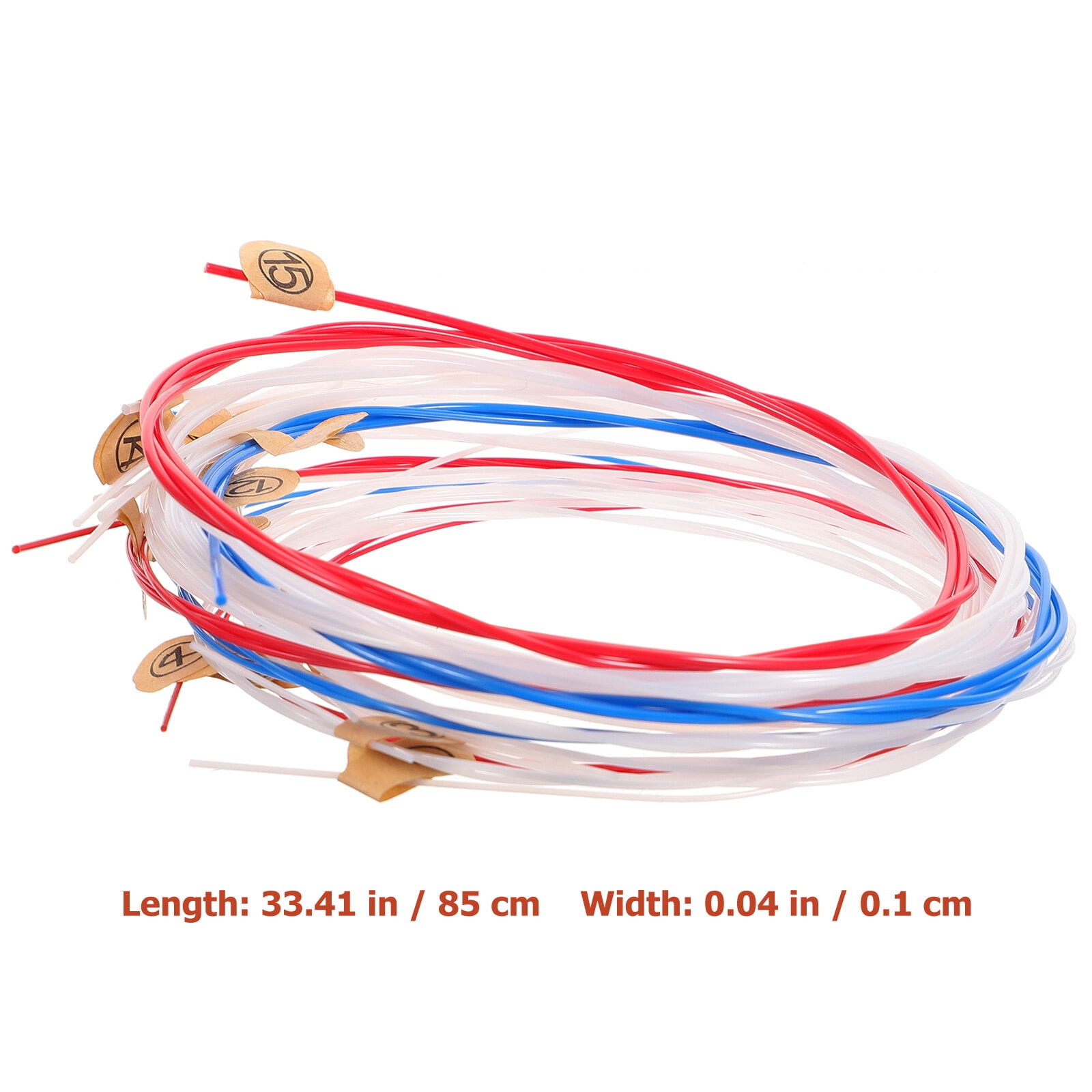 15pcs Harp String Lyre Harp Strings Instrument Strings Musical