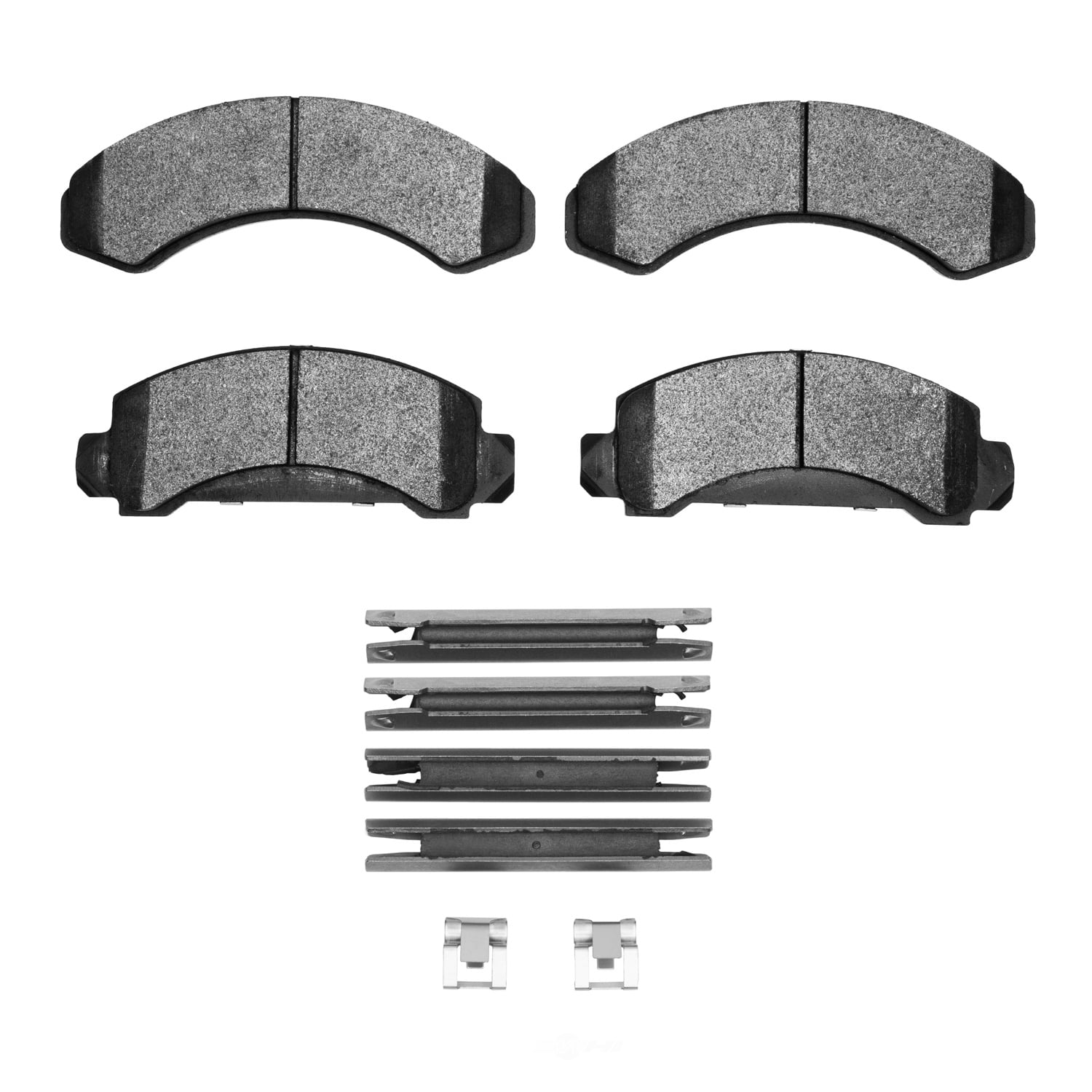 Dynamic Friction Company 1214-0387-01 DFC Heavy Duty Pads and Hardware Kit