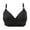 Black, variant on Penkiiy Women Bras Women's Push-up Non-slip Lace Flower Surface Beautiful Back Seamless Push-up One-piece Bra Without Steel Ring Rose Gold Bras