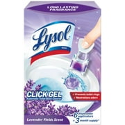 4 Pack - Lysol Click Gel Automatic Toilet Bowl Cleaner, Lavender Scent, 6 ct