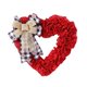 thumbnail image 1 of Guirnalda de corazón para el Día de Valentín, adorno colgante para puerta de entrada de festival., 1 of 8