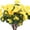Yellow, variant on Zukuco 6pcs Artificial Azalea Flowers Fake Silk Flowers Plants Artificial Geraniums for Home Graden Table Centerpieces Indoor Outdoor Patio Wedding Party Artificial Wildflowers (White)