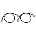 thumbnail image 1 of Cable adaptador de antena Coaxial UHF macho PL-259 a UHF macho PL-259 de baja pérdida, 2 uds., 1 of 5
