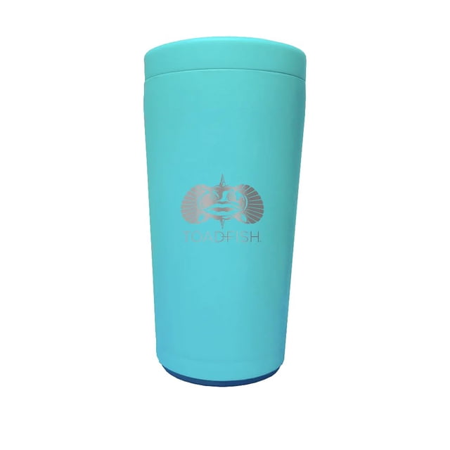 Can Cooler Toadfish Universal 2.0 de acero inoxidable, color verde azulado
