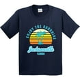 thumbnail image 3 of Inktastic Summer Enjoy the Sunshine Jacksonville Florida in Blue Youth T-Shirt, 3 of 5