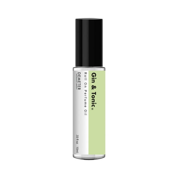 Demeter Gin & Tonic Perfume Oil Roll on, .33 oz, Long-Lasting