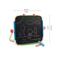 thumbnail image 4 of Hape Anywhere Table Top Kid's Portable Art Easel Set - E1009, 4 of 4