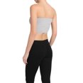 thumbnail image 4 of TheMoogan Women's Basic Layering Seamless Bra Crop Tube Top Bandeau Strapless Bralette, 4 of 7