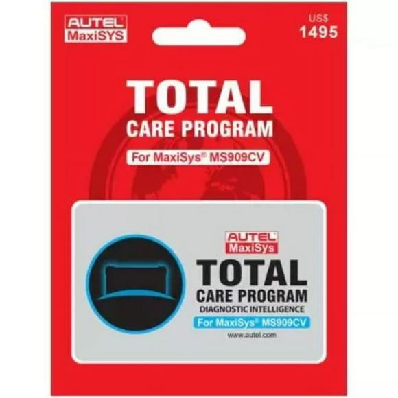 Autel AUL-MS909CV1YRUP Extension de Mise à Jour de Logiciel de Programme Total Care