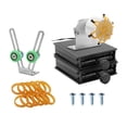 thumbnail image 2 of Máquina de bobinado de caña de pescar con señuelo, herramienta de construcción de caña, caña de reparación automática, soporte de poste profesional, DYNWAVEMX Máquina de caña de pescar de bricolaje, 2 of 8