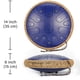 thumbnail image 3 of Kit de tambor de lengüeta de acero de 15 tonos, tono D, etéreo, sin preocupaciones, instrumento de percusión manual, azul, 14 pulgadas, con accesorios completos, 3 of 8