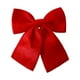 thumbnail image 1 of Adorno navideño de terciopelo con lazo de 25 cm para árbol de Navidad, ideal para vallas. rojo, 1 of 9