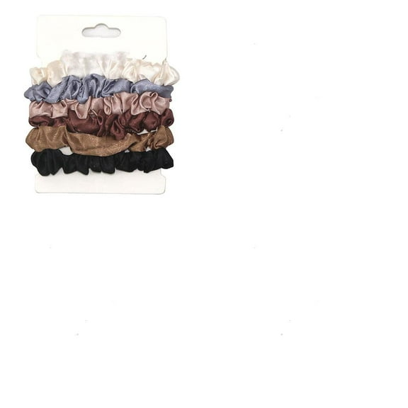 1set 1 set Cloth Elastic Hair Accessories for or Women Scrunchie/Scrunchy Hair Ties Flower/Polka Dot/None Pattern Mixed color 120mm 6pcs/set