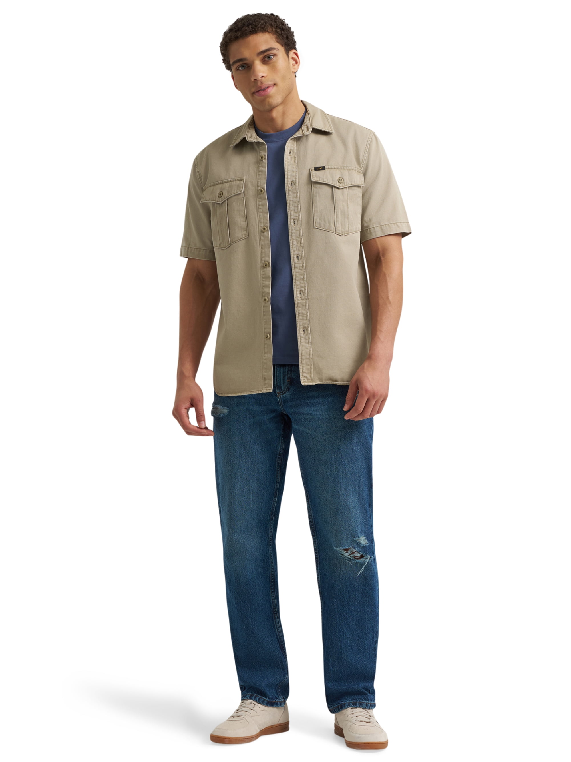 Lee® Men's Heritage Short Sleeve Surplus Shirt, Sizes S-3XL
