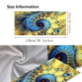 thumbnail image 3 of dinapents Jumbo 75x150cm Beach Towel - Absorbent Microfiber Printed Square Shawl with Anti-Sand Feature for Vacation, 3 of 8