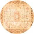 thumbnail image 1 of Ahgly Company Indoor Round Persian Orange Traditional Area Rugs, 6' Round, 1 of 1