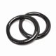 thumbnail image 4 of 2Pcs Front Fog Lamp Light Trim for Toyota CHR 16-20 LHD, Carbon Fiber, 4 of 4