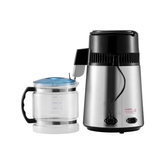 Water Distiller 4L Countertop, 750W Pure Water Purifier Machine