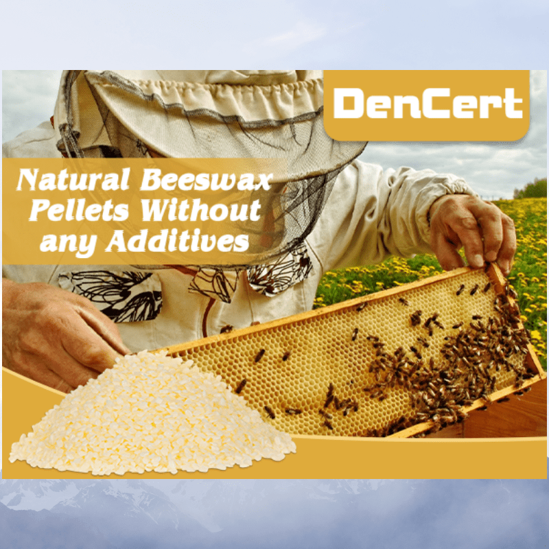 10LB Beeswax Particles - Triple Filtration, Ideal for Candle Making, DIY Projects & Soap Making