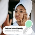 thumbnail image 4 of LNGOOR Brosse Exfoliante pour le Visage Verte Brosse Exfoliante pour le Visage 3,15” X 6,69” Brosses pour le Visage Non en Silicone, 4 of 5