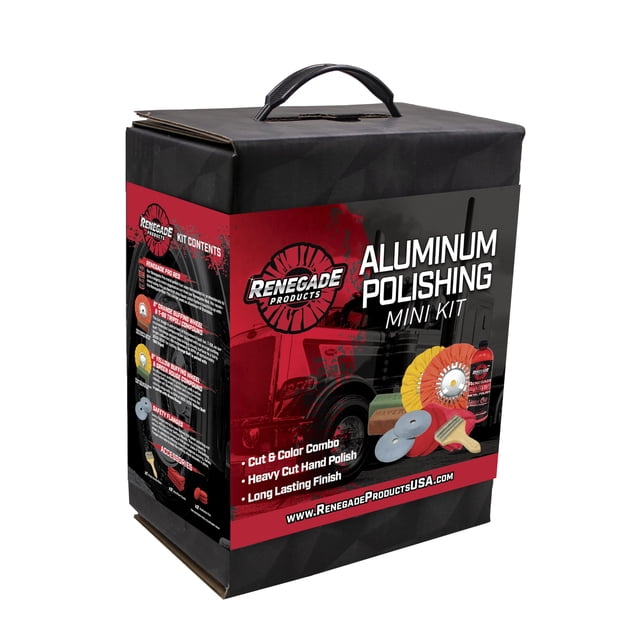 Kit Mini Completo para Pulir Aluminio Renegade Products