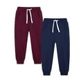 thumbnail image 2 of Cowsor Toddler Little Boys Girls Sweatpants Elastic Waist Breathable Workout Athletic Joggers Fall Winter Trousers, 2 of 3