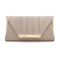 thumbnail image 1 of Bolsos de mano brillar con purpurina para mujer bolso de noche con solapa, 1 of 5