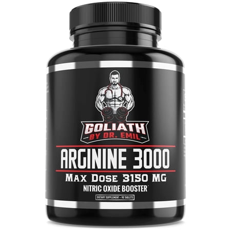 DR. EMIL NUTRITION Arginine 3k Elite, 90 Count, 30 Servings