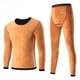 thumbnail image 1 of Ropa interior térmica para hombres y mujeres, forro polar grueso, doble capa, integrada, resistente al frío, ropa de otoño, 1 of 2