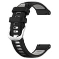 thumbnail image 4 of 18mm 22mm Silicone Strap Tempered Glass Screen Protector Case For Garmin Forerunner 265 265s Watchband Replacement Accessories 10 pink white Forerunner 265, 4 of 6