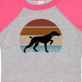 thumbnail image 4 of Inktastic Hunting Dog Retro Sunset Boys or Girls Baby Bodysuit, 4 of 5