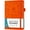 Orange, variant on Clever Fox Dotted Journal 2.0 – Compact Planning and Sketching Dot Grid Notebook 120 GSM Thick, No-Bleed Paper – Planner with Pen Loop, Pocket, Ribbons, Stickers A5 - Orange