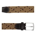 thumbnail image 2 of Cinturón American Duck Talla M Trenzado Beige y Café, 2 of 4