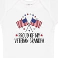 thumbnail image 4 of Inktastic Military Proud of Veteran Grandpa Boys or Girls Baby Bodysuit, 4 of 5