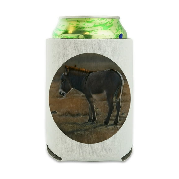 Burro Small Donkey Can Cooler - Drink Sleeve Hugger Collapsible Insulator - Beverage Insulated Holder