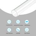 thumbnail image 3 of Unique Bargains Tube Rond en Acrylique Rigide Transparent 18mm ID x 20mm OD x 305mm, 3 of 6