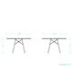 thumbnail image 2 of Mesa de comedor réplica Eames 120cm - Vidrio GAIA Eames/Trendy, 2 of 8
