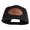 Black Black, variant on Aces Faux Leather Patched Premium Mesh Trucker Cap - Black Navy OSFM