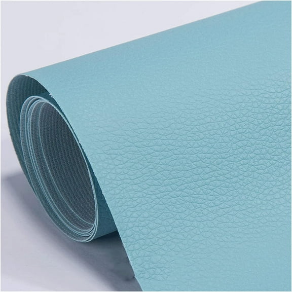 Nvzi Leather Repair Patch 50cm Self Adhesive Faux Pu Leather Fabric Leather Furniture Material Automotive Sofa Clothing Repairing Leather Chair DIY Upholstery (Size:1.37*0.5m,Color:blue)