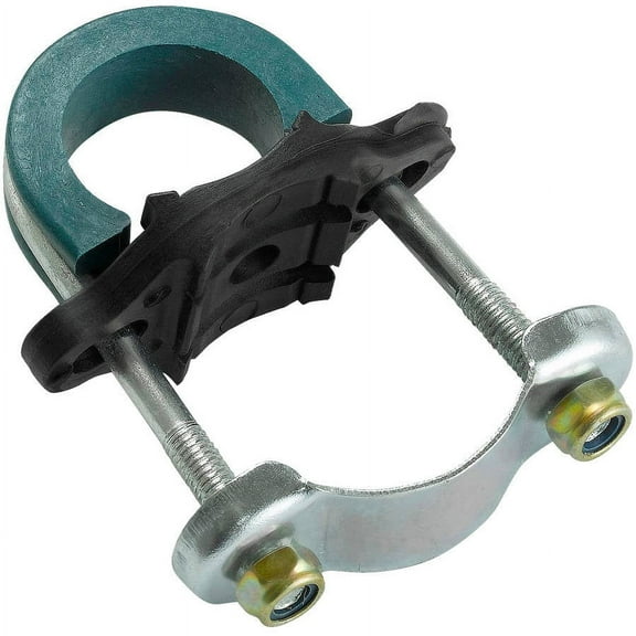 Pole fits for poles up to 1" diameter, and up to 1.5" diameter leg