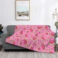 thumbnail image 2 of Rozeui Watermelon for Flannel Blanket, Soft Fuzzy Plush King Blanket for Winter, Thick and Warm All-Season Bed Throw-50"x40", 2 of 6