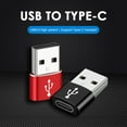 thumbnail image 3 of Gwong Electrónica Mini Tipo C Femeninas a USB 3.0 Adaptador masculino Transferencia de datos Cargar conector OTG OTG, 3 of 7