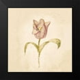 thumbnail image 2 of Blum, Cheri 12x12 Black Modern Framed Museum Art Print Titled - Blue Parrot Tulip on White Crop, 2 of 5
