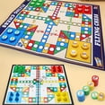 thumbnail image 4 of BESTSKY Chess Set,Multifunctional Play Surface Magnetic Chess Game with Stones,Versatile Entertainment Options Checkers Board Game,Style2, 4 of 4
