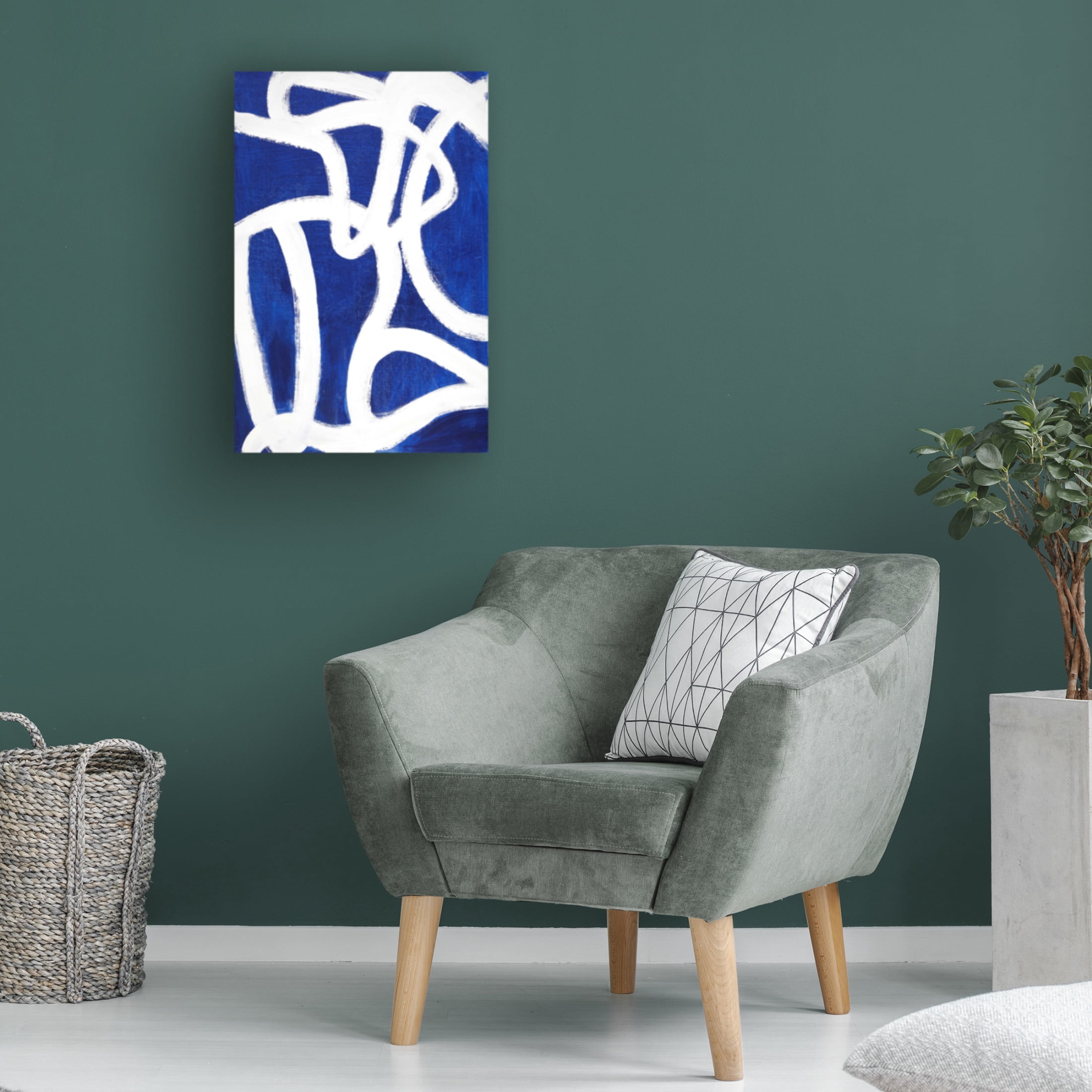 Canvas Wall Art - Design Fabrikken 'Its a New Beginning' Wall Art for Living Room, Bedroom, or Office Décor by Trademark Fine Art - 22 x 32 Inches