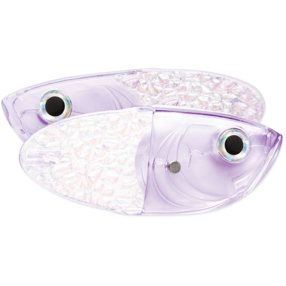 Luhr Jensen Cut Bait Head with Rigging Fish Candy UV Purple