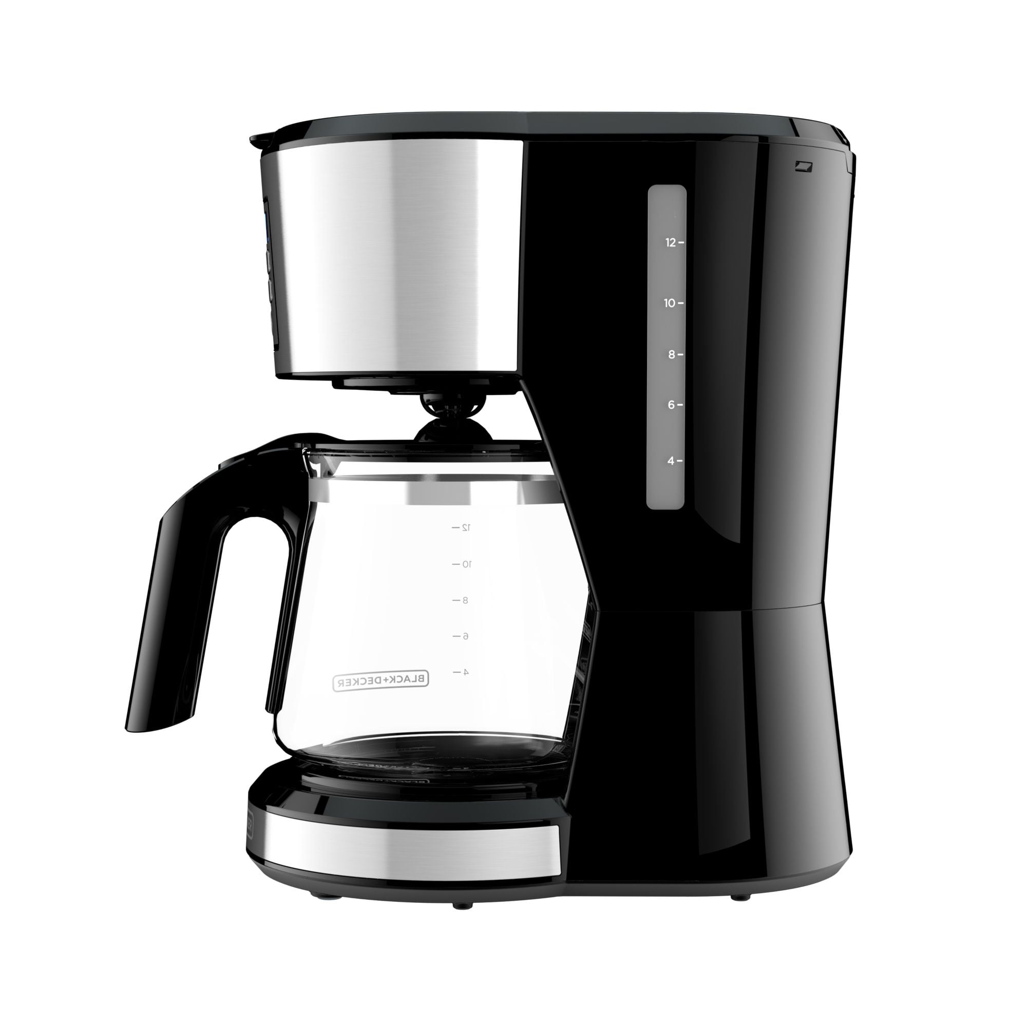Black + Decker 12 Cup Stainless Coffee Maker with Vortex Technology