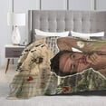 thumbnail image 4 of Joseph Music Quinn Blanket Personalized Throws Soft Warm Blankets Gifts, 4 of 8