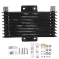 thumbnail image 1 of Radiador de refrigeración del enfriador de aceite del motor negro de 8 filas Universal para motocicleta de 125-250CC Dirt Bike ATV Jadeshay  A, 1 of 8
