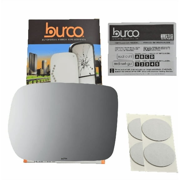Burco 2744 Driver Side Replacement Mirror Glass For 1999-2004 Honda Odyssey